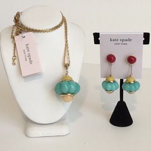 KATE SPADE earrings with gold posts